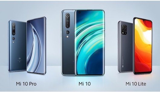 Xiaomi представила смартфоны - Mi 10, Mi 10 Pro и Mi 10 Lite 5G